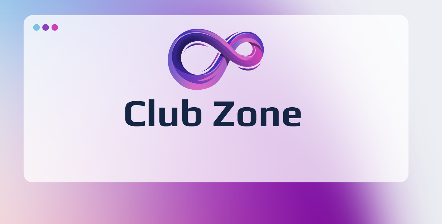Club Zone project screenshot